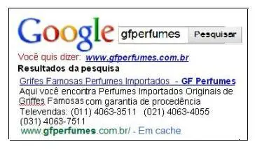 Perfumes Importados de Griffes Famosas GFPerfumes