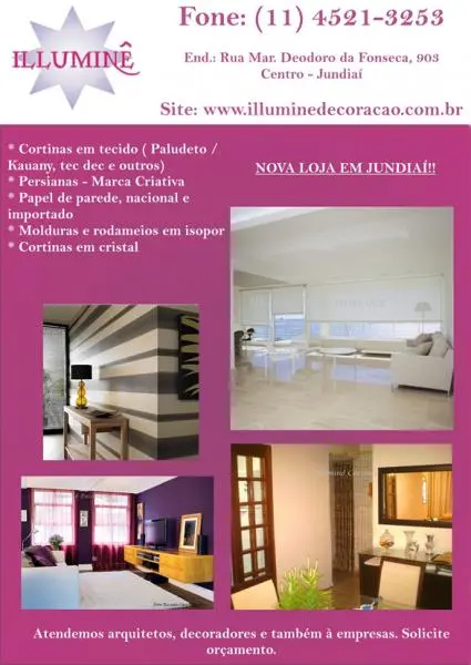 Decoração em Jundiaí e Região