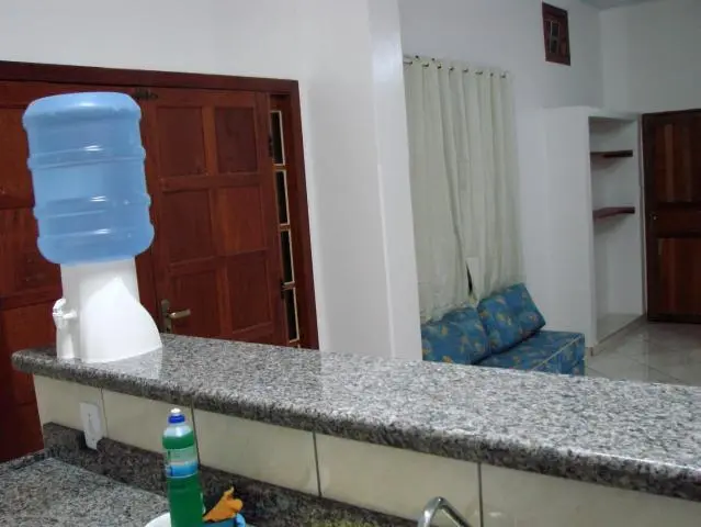 Uma kitnet nova no centro