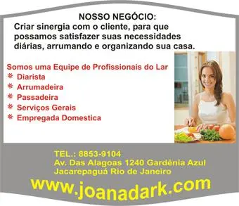 Diarista Para Limpeza Domestica no Rio de Janeiro RJ