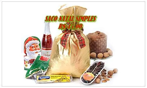 CESTAS PARA NATAL - CESTAS KRYST NATAL ECONOMICO
