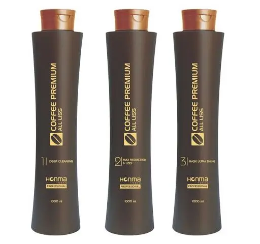 COFFEE PREMIUM ALL LISS TRATAMENTO E ALISAMENTO PROGRESSIVA HONMA TOKYO COSMÉTICOS