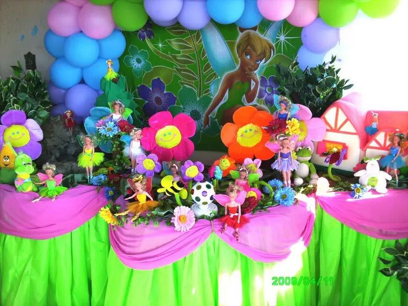Decoração de festa tema sininho