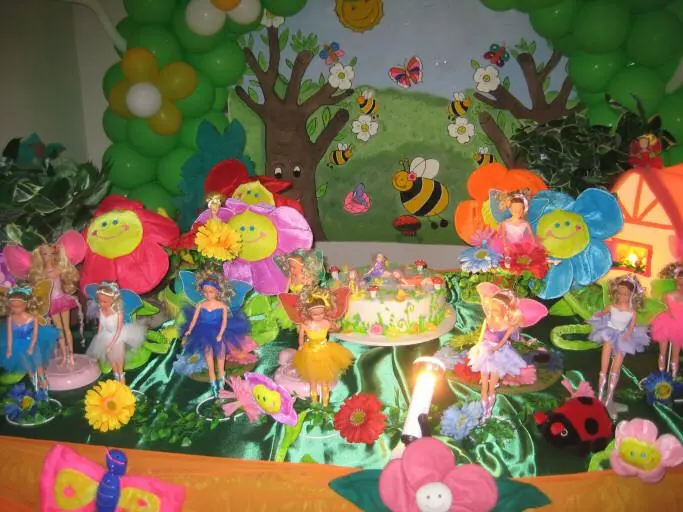 Decoração de festa tema sininho