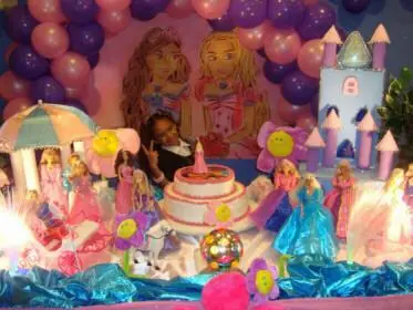 Decoração da Barbie castelo Diamante