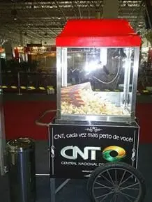 Locação Carrinho de Pipoca Tipo Nostalgia e Pipoqueira Elétrica tipo Cinema