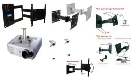 Lampadas manutenção venda e instalação suporte para projetor em BH