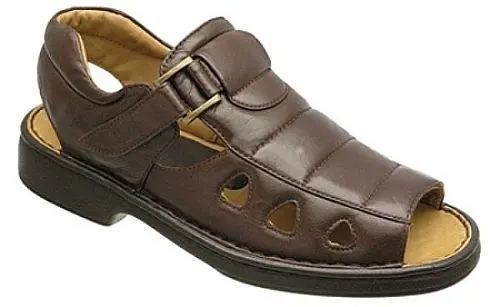 Sandália Marrom Masculina Linha RELAX no Número 36 ao 47