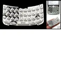 Teclado prata para celular Blackberry 8320 Curve cod. L133P3