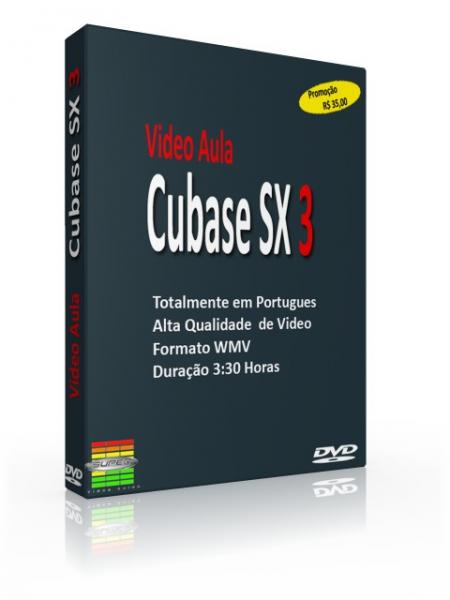 Curso em DVD Cubase SX 3