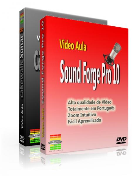 2 Video Aulas Sonar 8 e Sound Forge 10