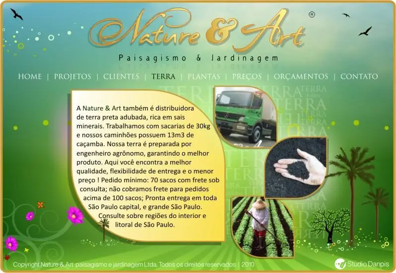 Terra preta adubada paisagismo, jardinagem, jardins, gramas, plantas ornamentais, flores para jardim
