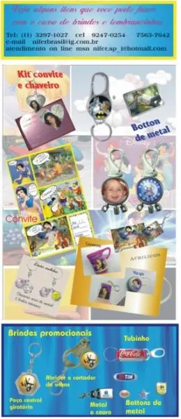 personalizar lembrancinhas e brindes