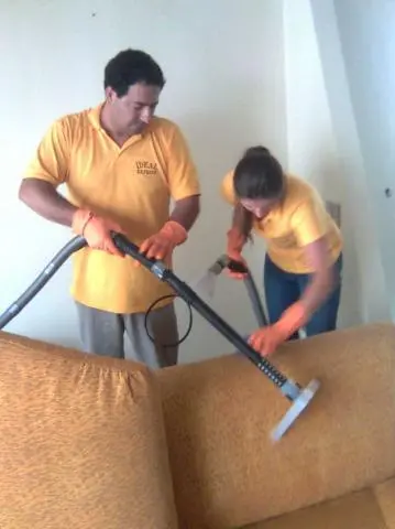 lavagem a seco de sofás