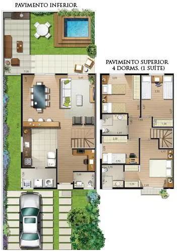 LANÇAMENTO - Casas na Granja Viana - 3 e 4 dorm. Condomínio