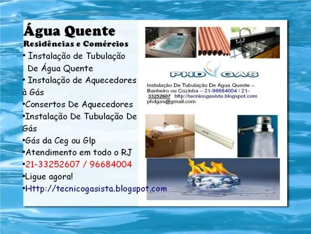 Instalação De Sistema De Água Quente