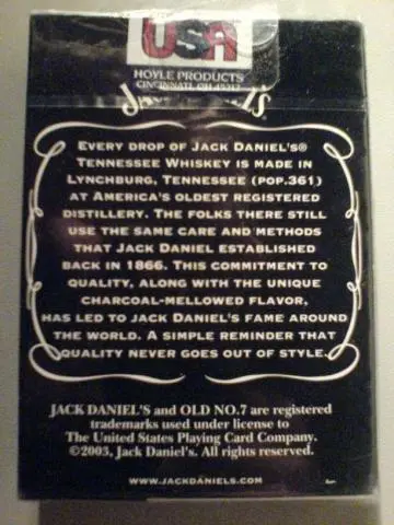 BARALHO JACK DANIEL`S