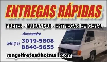 FRETES, MUDANÇAS, ENTREGAS, COLETAS