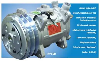Rehem Ar Condicionado para Onibus Compressor Unicla UP200