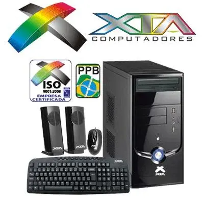 Computador XTA HOME VIA 1.6Ghz - 1GB - 160GB - GRAV. DVD