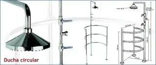 Ducha Circular - Para Complementar sua Sauna