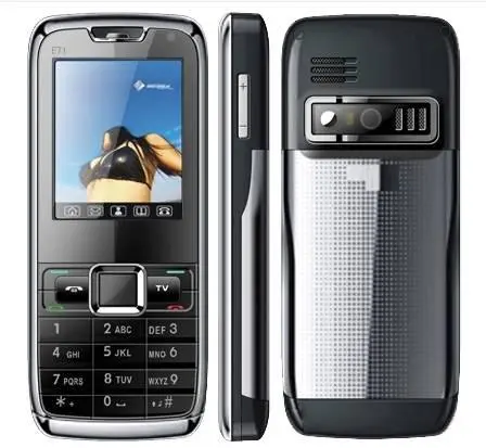 Celular E71 Dual chip - TV - 8.0MP