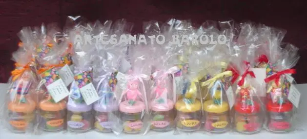 LEMBRANCINHA PROMOÇÃO POTINHO GELEINHA DIVERSOS TEMAS