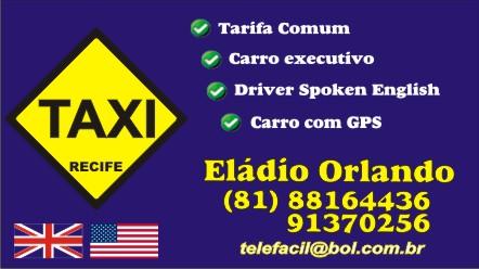 Taxi em Recife e redondezas