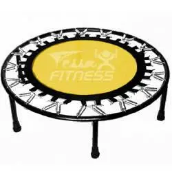 CAMA ELÁSTICA 32 MOLAS JUMP 1, 00MT FIXA AMARELA