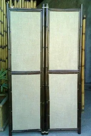 Biombo de bambu