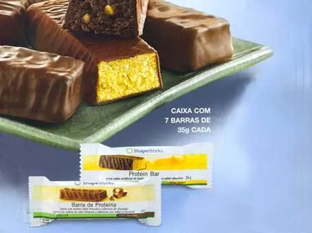 BARRINHAS DE PROTEÍNA HERBALIFE - FORTALEZA