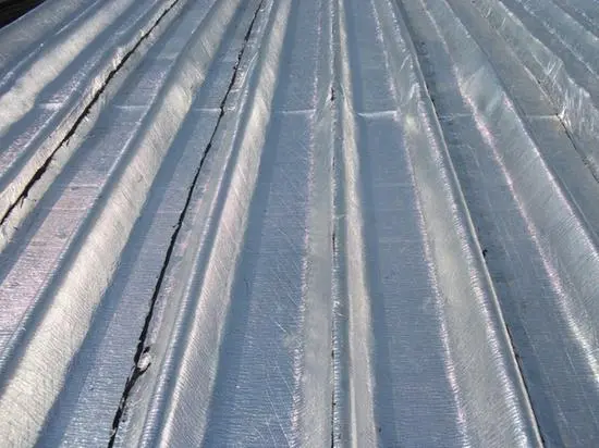 Impermeabilização com manta asfáltica aluminizada