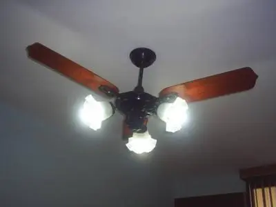 instalação de ventilador de teto