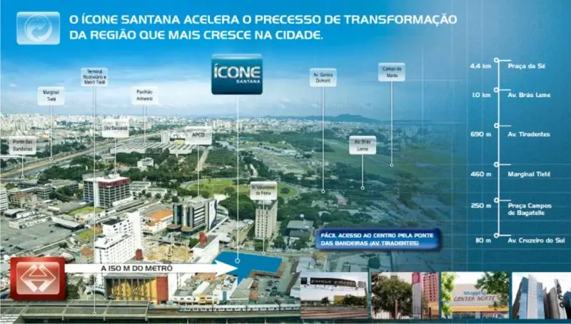 ÍCONE SANTANA - SALAS COMERCIAIS EM SANTANA - A PARTIR DE 38 M2 - PRÓXIMO AO METRÔ