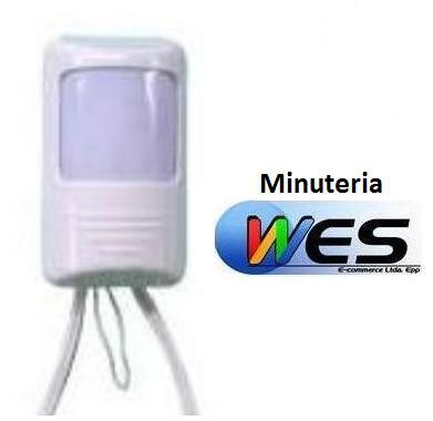 Sensor de presença minuteria infra vermelho para lampada